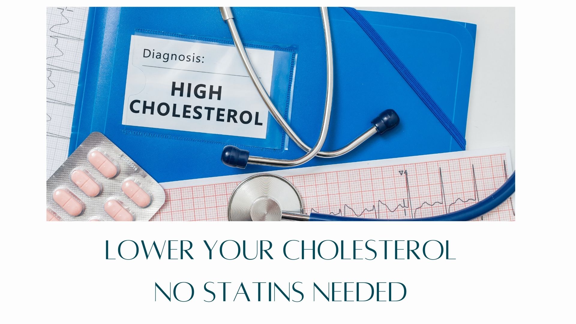 stethoscope and blood pressure cholesterol