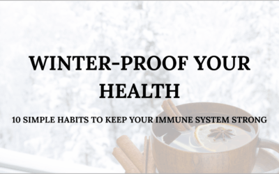 Winter-proof your health